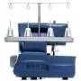 SINGER | Making The Cut S0230 Serger 4 Thread, Differential Feed, 1300 Stitches Per Min-Sewing Made Easy Serger, Blue SINGER | Making The Cut S0230 Serger 4 Thread, Differential Feed, 1300 Stitches Per Min-Sewing Made Easy Serger, Blue