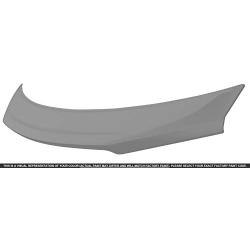 Dawn Enterprises STINGER18-FM Custom Style Flush Mount Spoiler Compatible with Kia Stinger - Ceramic Silver (C4S)