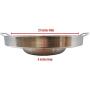 Large 3 in 1 Mexican Style Concave Comal Stainless Steel 22'' Set With Propane Burner Stove & Heavy Duty Metal Cast Iron Stand-Ideal for Food Residential Commercial Restaurant Para Tacos Use