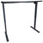 Titan Single Motor Electric Adjustable Base Height Sit-Stand Standing Desk Frame 46'' H 63'' W Programmable Buttons