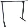 Titan Single Motor Electric Adjustable Base Height Sit-Stand Standing Desk Frame 46'' H 63'' W Programmable Buttons