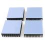YJJelt 4pcs 40mm Heatsink Kit 40x40x11mm Aluminum Heat Sink Cooling for Cooling 3D Printers, TEC1-12706 Thermoelectric Peltier Cooler