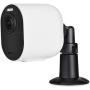 Adjustable Indoor/Outdoor Security Metal Wall Mount Compatible with Arlo Pro/Pro 2/Pro 3/Pro 4/Ultra/Ultra 2 & Others - Ring Stick Up Cam Battery, eufyCam E/2C, Wyze Cam Outdoor/Pan (2 Pack, Black)