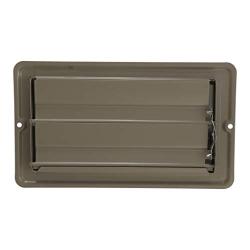 Danco 61789 4-Inch x 8-Inch Steel Floor Register with 7/8-Inch Drop, Brown