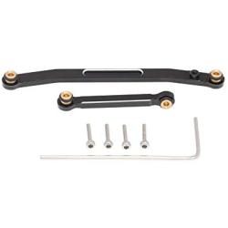 Facibom Metal Tight Tolerance Steering Link Rod Upgrade Accessories for 1/24 RC Crawler Axial SCX24 90081 AXI00002 Parts