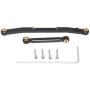 Facibom Metal Tight Tolerance Steering Link Rod Upgrade Accessories for 1/24 RC Crawler Axial SCX24 90081 AXI00002 Parts