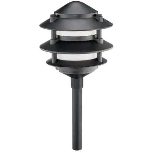 Intermatic CL191 Malibu Low Voltage Premium Cast Metal 3 Tier 11-Watt Landscape Light, Black Intermatic CL191 Malibu Low Voltage Premium Cast Metal 3 Tier 11-Watt Landscape Light, Black