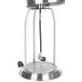 Fire Sense Stainless Steel Commercial Patio Heater with Wheels | Uses 20 Pound Propane Tank | 46,000 BTU Output | Electronic Ignition System | Weighted Base | Portable Outdoor Heat Lamp
