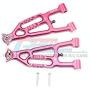 GPM Losi 1/10 Baja Rey 4WD Desert Truck (LOS03008) Upgrade Parts Aluminum Front Lower Suspension Arm - 1 Pair Set Red