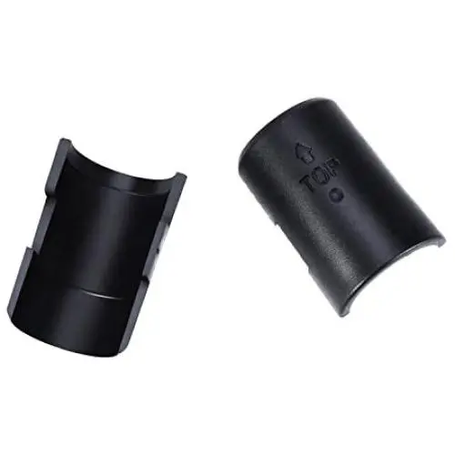 Canomo 32 Pairs 3/4 Inch Wire Shelf Lock Clips Split Sleeves Shelving Metal Rack Locking for 3/4 Inch Diameter Post Shelving Sleeves, Black Canomo 32 Pairs 3/4 Inch Wire Shelf Lock Clips Split Sleeves Shelving Metal Rack Locking for 3/4 Inch Diameter Post Shelving Sleeves, Black