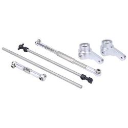 Vbest life RC Rear&Front Gear Set, Metal Front and Rear Gear Assemblies Set Compatible with MN-91 FJ-45 MN-D90 Truck Model
