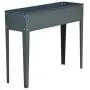 Outsunny 40'' x 12'' x 32'' Metal Raised Garden Bed Planter Box - Dark Grey Outsunny 40'' x 12'' x 32'' Metal Raised Garden Bed Planter Box - Dark Grey