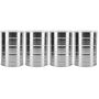Cornucopia Empty Coffee Cans (4-Pack); Metal Cans for Kitchen Storage, Coffee Packaging and Arts & Crafts