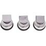 3 Piece Single Dipper Palette Cups Stainless Steel Palettes Container Cup with Clip and Lid fit for Drawing