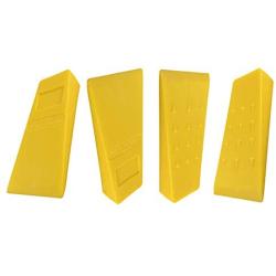 Parts 4 Outdoor 4 Pack of 5.5'' Tree Felling WEDGEUSA Made ABS Logging Bucking Falling Felling Wedge