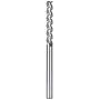 SpeTool 1/4 Shank Carbide End Mill For Aluminum Cut (3 Flutes, 3.5 inch long) Non-Ferrous Metal Upcut CNC Spiral Router Bit