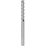 SpeTool 1/4 Shank Carbide End Mill For Aluminum Cut (3 Flutes, 3.5 inch long) Non-Ferrous Metal Upcut CNC Spiral Router Bit