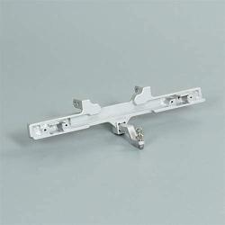 HONG YI-HAT Metal Rear Bumper with Tow Hook Suitable for TRAXXAS TRX6 G63 6X6 RC Car Parts Accessories Spare Parts (Color : Silver)