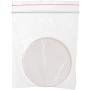 VEVOR Button Parts 1000-Piece 58mm/2.28 Inch Blank Button Badge Parts Set for Button Making Machine Metal Shells Clear Mylar and Plastic Base Components DIY Arts Crafts Supplies for Gifts Souvenirs