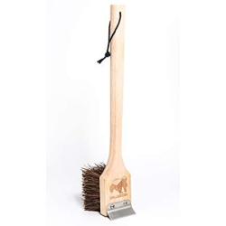 GRILLBADGER. The Safer Grill Cleaning Brush. All Natural. No Metal bristles.