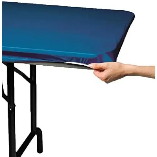 Creative Converting Plastic Stay Put Banquet Table Cover, 29 by 72-Inch, Royal Blue Creative Converting Plastic Stay Put Banquet Table Cover, 29 by 72-Inch, Royal Blue