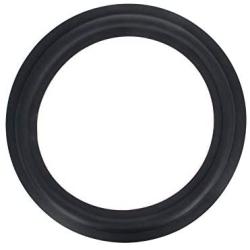 Fielect 12 Inch Speaker Rubber Edge Surround Rings Replacement Parts for Speaker Repair or DIY 4pcs