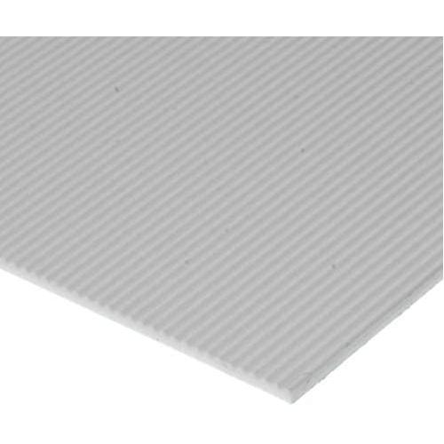 Evergreen 4526 – Corrugated Sheet Metal, Game, 1 x 150 x 300 mm, Grid 1.00 mm, 1 Piece