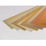 K&S Precision Metals 251 Brass Sheet, 0.010'' Thickness x 4'' Width x 10'' Length, 6 pc, Made in USA