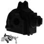 lahomia RC Metal Gearbox Housing Cover for WLTOYS 144001 1/14 RC Car Buggy Accs - Black