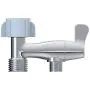 Hibbent Bidet T adapter Toilet Connector with ON/OFF Valve - 15/16'' x 15/16'' x 3/8'' - Chrome Finished