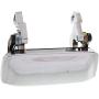 Exterior Front Door Handle Compatible with MAZDA PICKUP 2001-2010 RH=LH All Chrome Metal