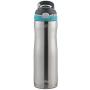 Contigo - 2076624 Contigo Stainless Steel Water Bottle | Vacuum-Insulated Water Bottle | Autospout Ashland Chill Water Bottle, 20 Oz, Stainless/Scuba