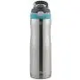 Contigo - 2076624 Contigo Stainless Steel Water Bottle | Vacuum-Insulated Water Bottle | Autospout Ashland Chill Water Bottle, 20 Oz, Stainless/Scuba Contigo - 2076624 Contigo Stainless Steel Water Bottle | Vacuum-Insulated Water Bottle | Autospout Ashland Chill Water Bottle, 20 Oz, Stainless/Scuba