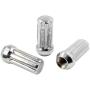 Wheel Accessories Parts Set of 32 1.90'' Long Truck Small Diameter Lug Nut Closed End Bulge Acorn 7 Spline (M14 x 1.5, Chrome)