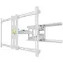 Kanto PDX680W Full Motion Articulating TV Wall Mount for 39-inch to 80-inch TVs Weighing up to 125 Pounds | Integrated Cable Management | Low Profile and 24 in Extension | White Kanto PDX680W Full Motion Articulating TV Wall Mount for 39-inch to 80-inch TVs Weighing up to 125 Pounds | Integrated Cable Management | Low Profile and 24 in Extension | White