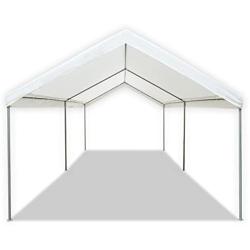 Caravan Canopy 10 X 20-Feet Domain Carport, White