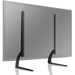 TAVR Universal Table Top TV Stand for Most 27 30 32 37 40 42 47 50 55 60 65 inch Plasma LCD LED Flat or Curved Screen TVs with Height Adjustment,VESA Patterns up to 800mm x 500mm,88 Lbs