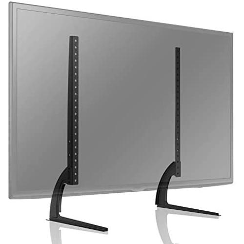 TAVR Universal Table Top TV Stand for Most 27 30 32 37 40 42 47 50 55 60 65 inch Plasma LCD LED Flat or Curved Screen TVs with Height Adjustment,VESA Patterns up to 800mm x 500mm,88 Lbs