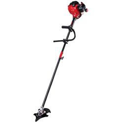 Craftsman WS235 2-Cycle 17-Inch Straight Shaft Gas Powered Brush Cutter and String Trimmer Handheld Weed Wacker with Attachment Capabilities for Lawn Care, Liberty Red