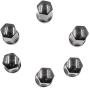 Wheel Accessories Parts Set of 24 14x1.5 Lug Nuts fit GM 9596070 611-236 Wheel Lug Nut (Black)