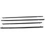 VRracing 4PCS Weatherstrip Window Seal Compatible for Honda Civic 4 Door 2006 2007 2008 2009 2010 2011