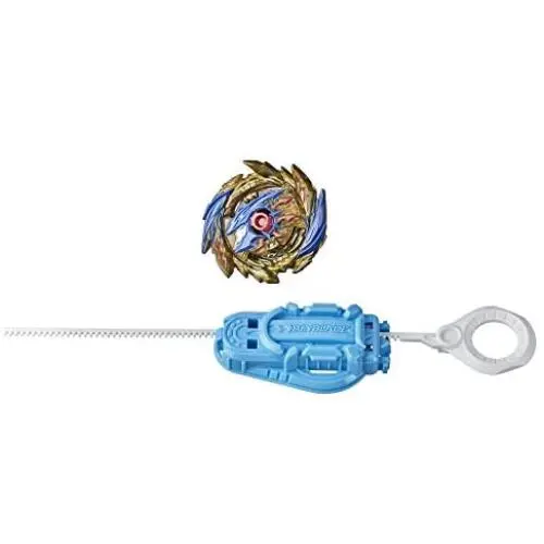 BEYBLADE Burst Surge Speedstorm Super Hyperion H6 Spinning Top Starter Pack -- Attack Type Battling Game Top with Launcher, Toy for Kids BEYBLADE Burst Surge Speedstorm Super Hyperion H6 Spinning Top Starter Pack -- Attack Type Battling Game Top with Launcher, Toy for Kids