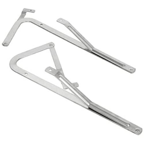 Attic Ladder Spreader Hinge Arms Replacement Kit for Werner 55-1 2006 and Older - (Pair)