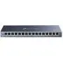 TP-Link 16 Port Gigabit Ethernet Network Switch, Desktop/ Wall-Mount, Fanless, Sturdy Metal w/ Shielded Ports, Traffic Optimization, Unmanaged, Limited Lifetime Protection (TL-SG116) Black TP-Link 16 Port Gigabit Ethernet Network Switch, Desktop/ Wall-Mount, Fanless, Sturdy Metal w/ Shielded Ports, Traffic Optimization, Unmanaged, Limited Lifetime Protection (TL-SG116) Black