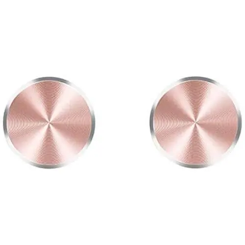 Car Phone Holder GPS Devices Adhesive Smartphones Iron Sticker Magnetic Car Mount Magnet Phone Holder Metal Plate Sticker Metal Plate Disk(Rose red)