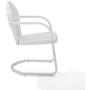 Crosley Tulip 2 Piece Chair Set White Satin