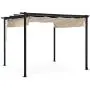 Best Choice Products 10x10ft Extra-Large Outdoor Patio Pergola Shelter w/Removable Retractable Sun Shade Canopy Cover, Weather-Resistant Fabric, Steel Frame, and 16 Ground Stakes, Black Best Choice Products 10x10ft Extra-Large Outdoor Patio Pergola Shelter w/Removable Retractable Sun Shade Canopy Cover, Weather-Resistant Fabric, Steel Frame, and 16 Ground Stakes, Black