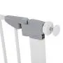 Metal Baby Gate Pet Gate 27-32 Inch Extra Wide Pressure Mounted Dog Gate for Stairs & Doorways Baby Gate with Door Walk Through Easy Step NO Need Tools NO Drilling, Adjustable Size (Metal Gate) Metal Baby Gate Pet Gate 27-32 Inch Extra Wide Pressure Mounted Dog Gate for Stairs & Doorways Baby Gate with Door Walk Through Easy Step NO Need Tools NO Drilling, Adjustable Size (Metal Gate)
