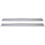 Extended Cab Metal Rocker Panels 4 Door Lower Slip-On Replacement For 0856001 0856002 Fits 1999-2007 Chevy Silverado/GMC Sierra