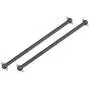 RC Car Drive Shafts, 2 Pcs 101mm Metal Dog Bone Drive Shafts for FS 53633/51805 / 51806 1/10 Scale RC Car Accessory Parts(Black)